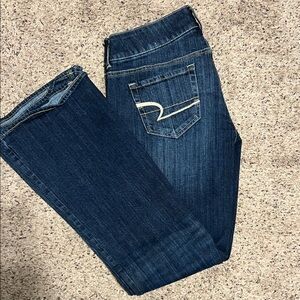 American Eagle Artist Dark Blue Jeans 8 short